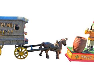 Cast Iron reproduction banks