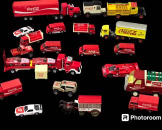 Coca-Cola Corgi cars
