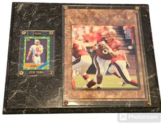 Steve Young Rookie Card and Photo