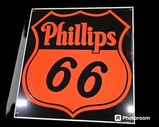 Porcelain Phillips 66 sign