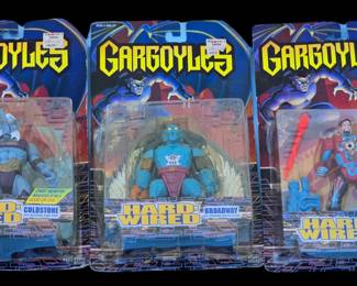 Gargoyles carded toys