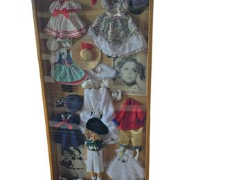 Shirley Temple large Shadow box
