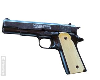 1911 Model 22 cal pistol