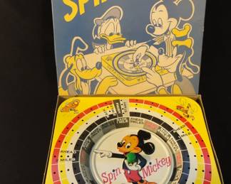 Mickey Mouse Spin-N-Win Game