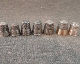 Sterling Thimbles