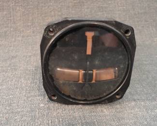 Vintage Aircraft Turn & Bank Indicator