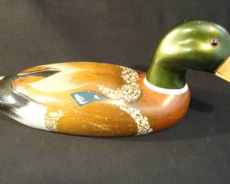 Hand Carved Duck Decoy