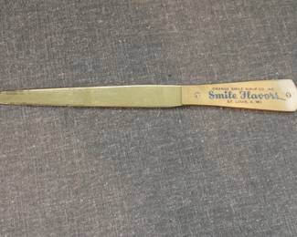 Orange Smile Sirup Letter Opener
