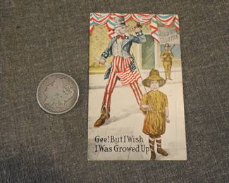 WW1 Enlistment Postcard