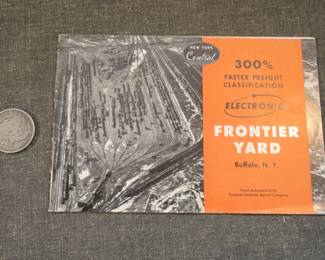 New York Central Railroad Frontier Yard Book