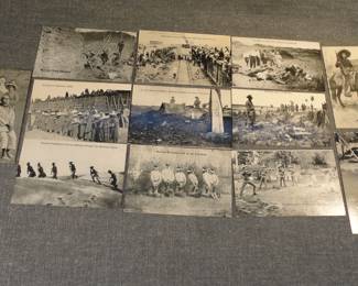 Lot of Early Mexican Silver Gelatin Postcards