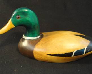 Vintage Hand Carved Duck Decoy