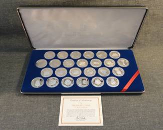 Treasures of the Carribean Proof Set Sterling