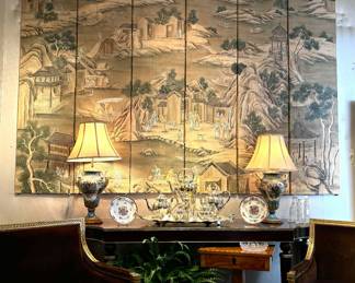 Gracie Hand-painted Wallpaper Panels