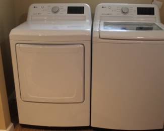 LG Washer and electric dryer