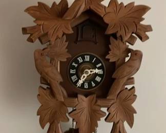 005 Vintage Cuckoo Clock West Germany