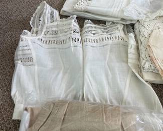 Rare Pure Silk Fabric And Linens 