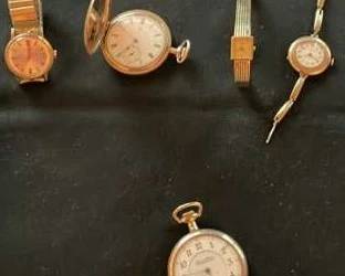 006 Pocket Watches And Watch Lot