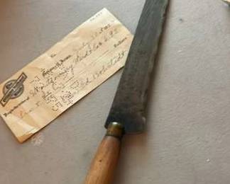 Ariosacoffee Vintage Knife 