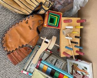 Large Lot Of Vintage Toys 