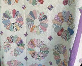 003 Beautiful Handmade Quilt