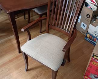 Two arm chair
Four side chairs 