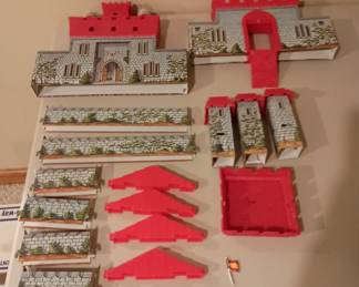 Vintage Marx Robin Hood Castle 