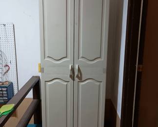 Vinyl storage cabinet
Two available 