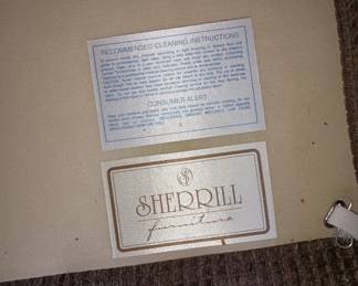 Living room sofa, Sherrill 