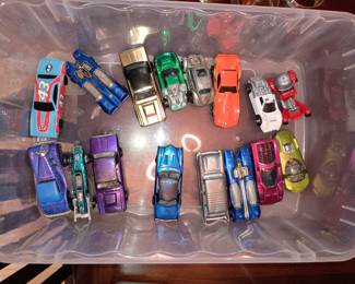 Updated picture of the vintage Hot wheels cars