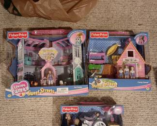 Fisher Price toys , in the box, unopened 