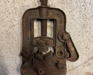 Littletown Hardware pipe clamp. there are 2 (sold individually)