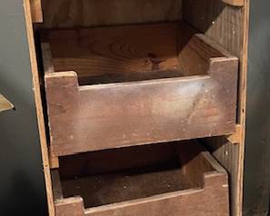 home made 4 drawer set