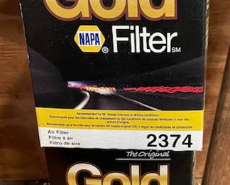Napa Gold air filter. New in box. Sold individually.