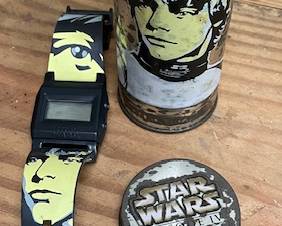 2005 Lukę Skywalker Star Wars watch