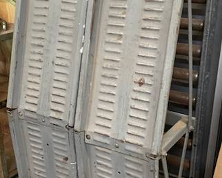 pair metal truck ramps