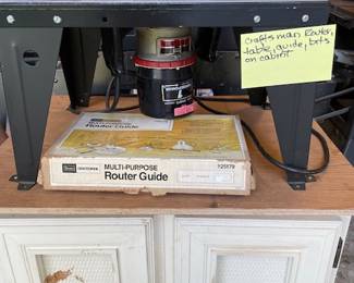 Craftsman router w/table