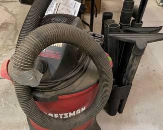 Craftsman shop vac with accessories