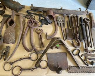 vintage tools table #2