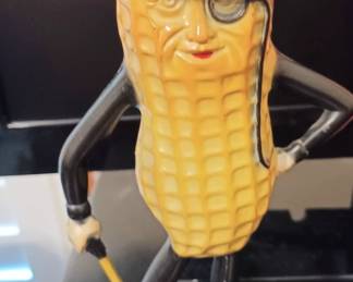 Mr Peanut plastic bank