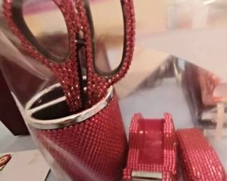 Blinged Out Desk Set