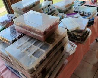 Small sampling of beads 