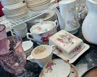 Antique dishes