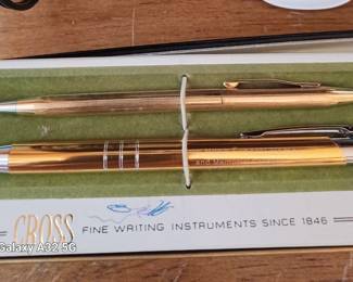 Vintage Cross pen set