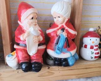 Vintage Christmas Blown Molds