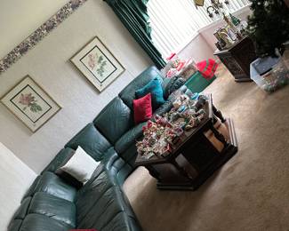 Natuzzi Leather couch - $150 