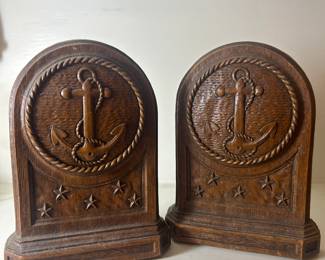 SEVERAL PAIRS OF BOOKENDS