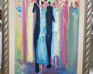 "THE DANCE" by Creason Clayton 24x36