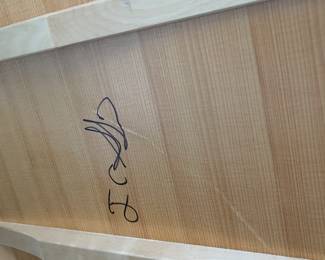 autographed by Tom Shapiro