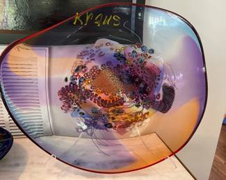 Beautiful hand made art glass.